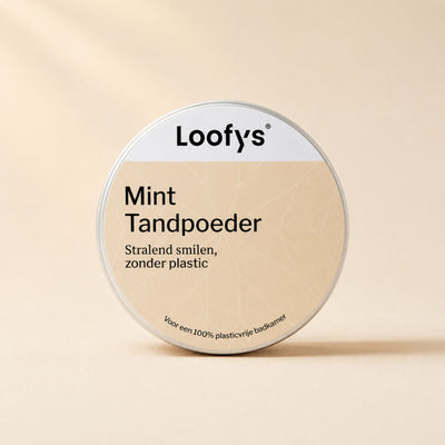 Loofys® tandpoeder, plasticvrije mondverzorging zonder fluoride