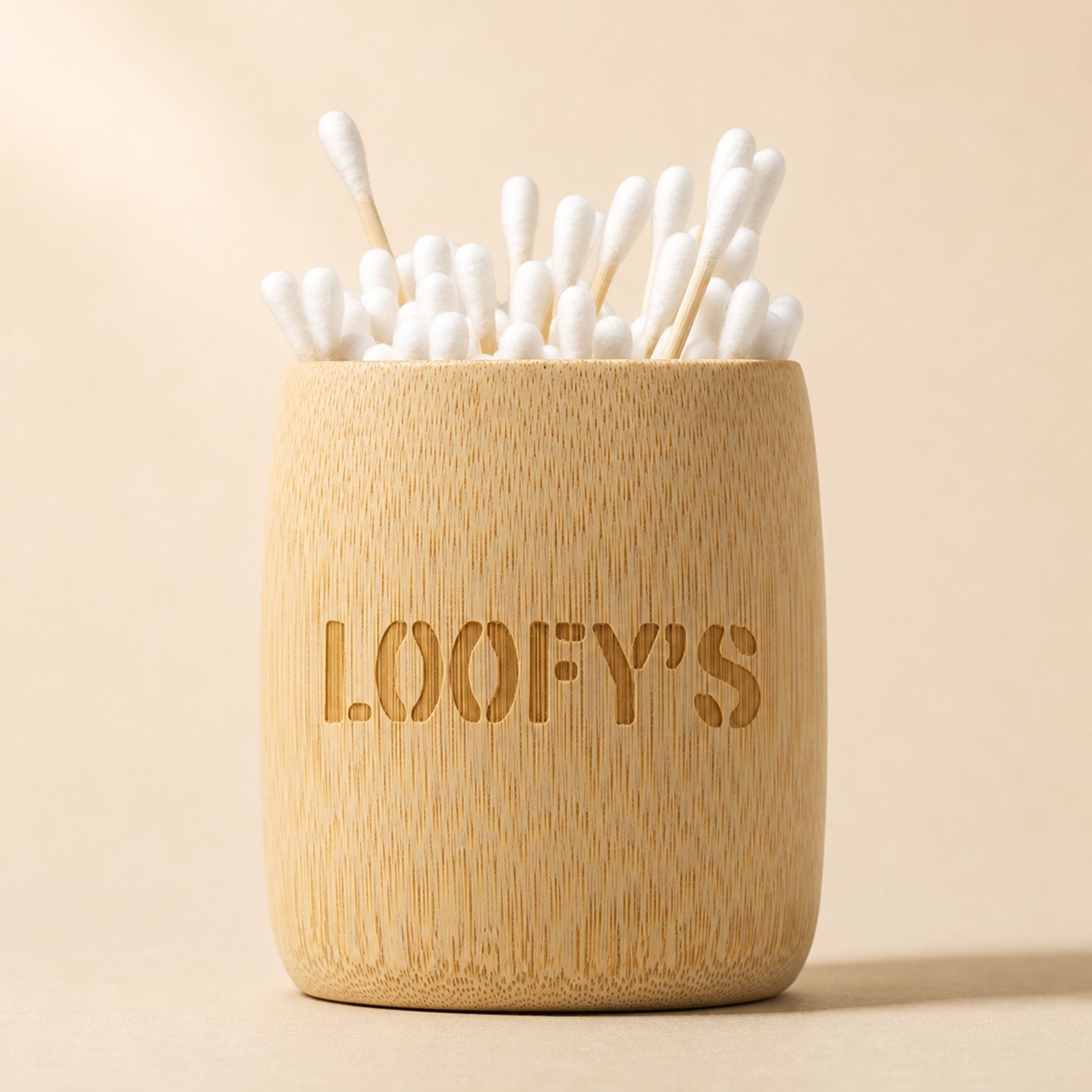 Loofys® wattenstaafjeshouder voor herbruikbare wattenstaafjes