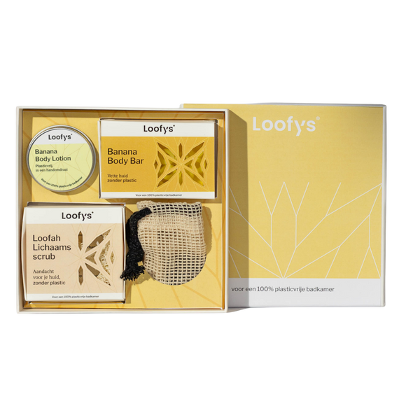 Loofys® Luxe Geurlijn Cadeaudoos — plasticvrij duurzaam cadeau