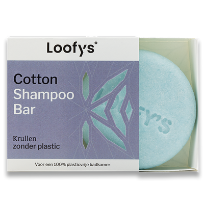 Loofys® Shampoo Bar Cotton — plasticvrije vaste shampoo voor normaal haar