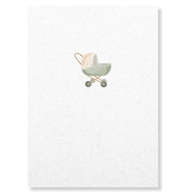 Kinderwagen wenskaart