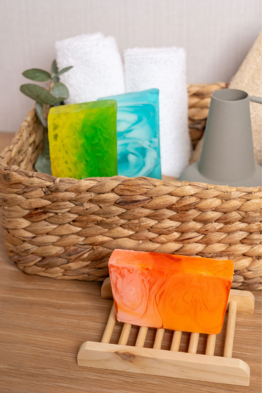 Loofys bars op zeephouder