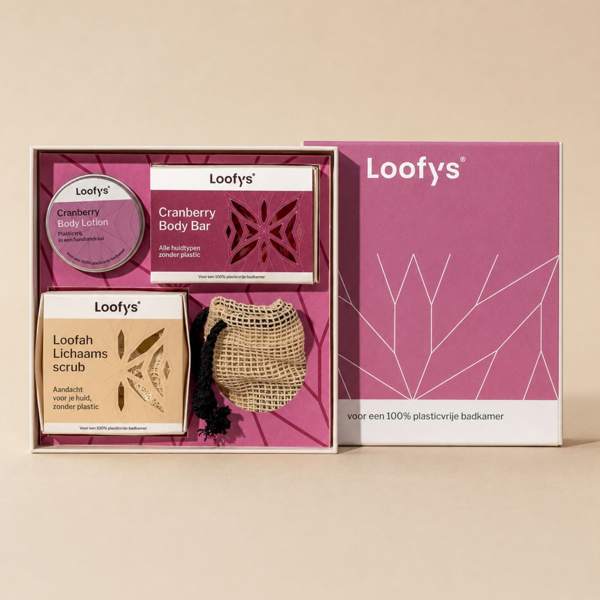 Loofys® Luxe Geurlijn Cadeaudoos met een complete verzorgingsroutine in één geur