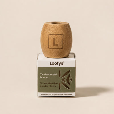 Loofys® tandenborstelhouder voor een plasticvrije badkamer