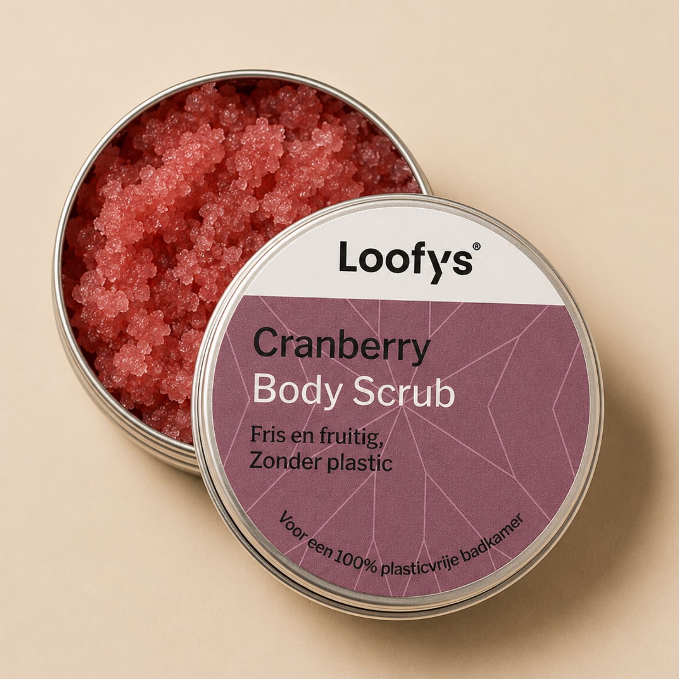 Loofys® body scrub 150 ml, natuurlijke scrub zonder microplastics