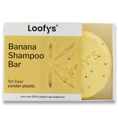 Loofys shampoo bar Banana