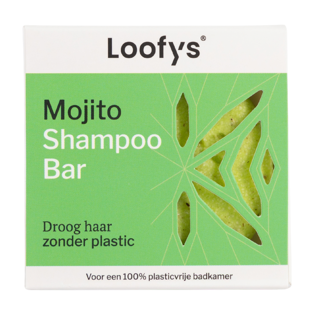 Loofys® Shampoo Bar Mojito – voorkant van de verpakking