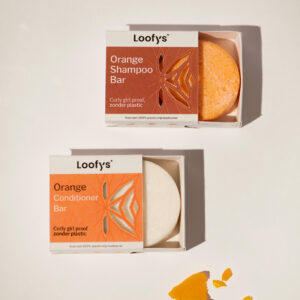 orange shampoo bar orange conditioner bar loofys